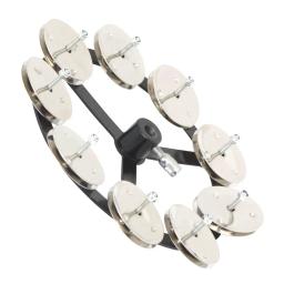 IRIN-Percussão Instrument Acessórios, Kit de Bateria, Prato, Ferramentas Auxiliares, Hi-Hat Bells, Jingles, Tambourine, Material Inoxidável, 6 Polegada - Image 6
