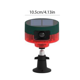 Repeller Animal Solar gravável com luz intermitente, controle remoto, dissuasor de animais selvagens, pomares agrícolas, jardim - Image 6
