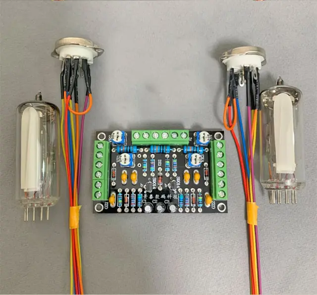 Kit de Placa Driver 6e2 para Tubo com Indicador de Nível Fluorescente e Amplificador de Volume para DIY em Áudio Pré-Amplificador