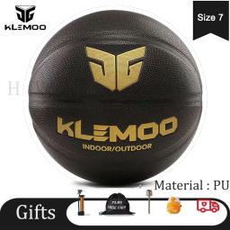 KLEMOO-Bola de Basquete para Treinamento Interior e Exterior, Alta Qualidade, Esportes Padrão, PU, Tamanho 7, Original - Image 1