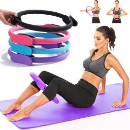 Anel antiderrapante de fitness, treinamento muscular do assoalho pélvico, anel de Yoga Pilates, equipamentos esportivos de resistência, 1pc - Image 1