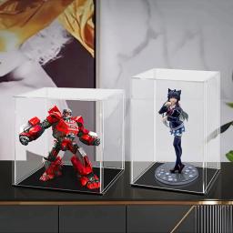 Vitrine para Colecionáveis Montar, Caixa de Acrílico Transparente, Proteção Showcase para Action Figures, Organizando Brinquedos, 6 Tamanhos - Image 6