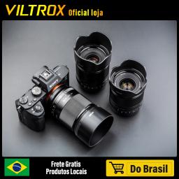 Do Brasil VILTROX 16mm 24mm 28mm 50mm 85mm f1.8 para Sony e mount lente câmera af foco automático quadro completo prime grande abertura retrato lente da câmera sony e montagem A7M4 zve10 A6600 a6700 fx30 a7c2 - Image 1
