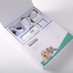 Newpet-4 in 1 Aparador de pêlos elétrico para animais de estimação, profissional recarregável Grooming Clipper, Nail Grinder, corte de cabelo para cães e gatos - Image 6