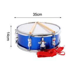 Tambor portátil com alça ajustável, instrumentos musicais, percussão, 13 polegadas - Image 6