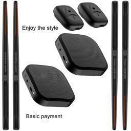 Baquetas de ar elétricas, tambor de ar portátil com baquetas, kit profissional de tambor de realidade virtual para iniciantes, crianças e adultos - Image 2