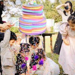 Mini pinata caixa de presente aniversário estrela lanterna fio corda festa jogo foto adereços decorações festa aniversário - Image 3
