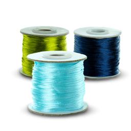 Nylon Thread String para fazer ornamentos, cabos coloridos, DIY Artesanato Material, Vestuário Encontrar, Acessórios, 1.5mm, 80 jardas por lote - Image 5