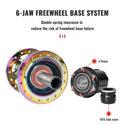 Koozer xm490 pro boost hub 15x110 12x148 mtb boost hub 28/32 buraco cubo micro/sram xd 12 velocidade ciclo roda aro hub com hg - Image 4