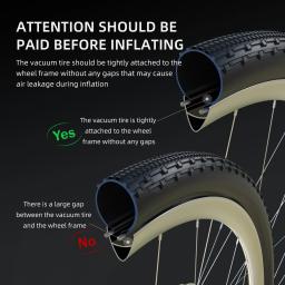 Cyclami liga de alumínio 1.3L mtb estrada inflator pneu garrafa ar impulsionador pneu com válvula cilindro gás para bicicleta vácuo pneu sem câmara,Reservatório de ar para pneus de vácuo - Image 6