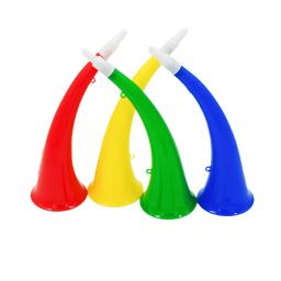 Plastic Handheld Air Cheering Chifre para Futebol, Party Theme Game, Cheerleading Props, Fãs da Copa do Mundo, 2pcs - Image 3