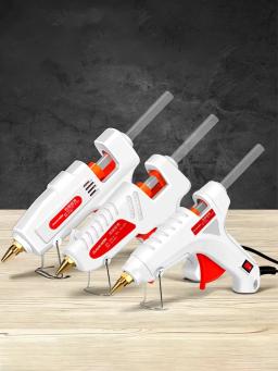 Mini Household Industrial Hot Melt pistola de cola, DIY, temperatura do calor, ferramenta de reparo elétrico, use 11mm Glue Sticks, 100W - Image 5