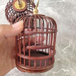 Gaiola de pássaro esculpida em madeira para animais, Grilo pequeno, Cesta De Armazenamento De Insetos, Recipiente De Alimentação De Gafanhoto, Pet Home - Image 5