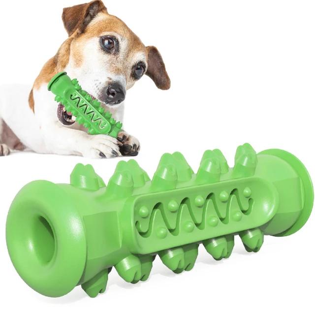 Escova de Dentes Molar para Cães e Cachorros: Brinquedo Mastigável Macio e Seguro para Higiene Oral e Limpeza Pet