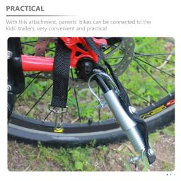 Universal Double Bike Trailer, Baby Bicycle Hitch, Tração cabeça, Acoplador profissional - Image 5