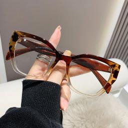 Óculos de Bloqueio de Luz Azul para Mulheres Óculos Cat Eye Frame Óptico Óculos Brand Designer Óculos, Óculos de Computador, Proteção para os Olhos, Novo - Image 4