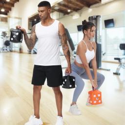 Deiris-Haltere e Kettlebell, Pesos Livres Ajustáveis, Viagem Portátil, Ginásio Fitness, Treino, Treinamento de Força, 3.5kg, 5kg, 7.5lb, 10lb - Image 4