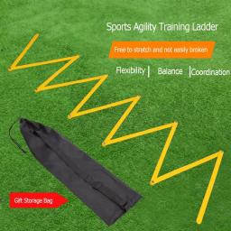 Escada De Agilidade Esportiva Ajustável, Treinamento De Velocidade De Futebol, Saltar, Fitness, Coordenação Corporal, Ferramentas De Treinamento, Futebol, Saltar - Image 1