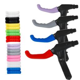 Silicone Anti-slip Bicicleta Brake Handle Cover, MTB Grips, Guiador Proteger Manga, Ciclismo Gear, Acessórios de bicicleta - Image 2