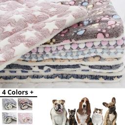 Almofada de assento antiderrapante quente para animais de estimação, cobertor de impressão, canil, gato, cão suprimentos, outono, inverno - Image 3