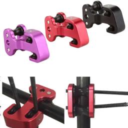 Tiro com arco cabo Slide alumínio liga Bowstring Splitter rolo composto Bowstring separador exterior caça tiro acessórios - Image 1