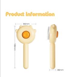 Pet Grooming Needle Brush, Pente de Massagem Mágica, Suprimentos Gerais para Cães e Gatos, Cuidados de limpeza - Image 5