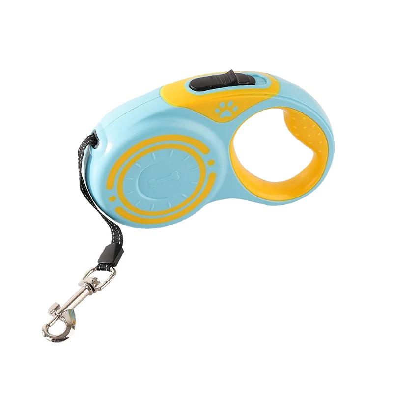 Trela De Cão De Nylon Durável Retrátil Automático, Cat Lead Estendendo, Filhote de Cachorro Andando e Correndo Tração Roleta, Cães Pequenos, 3m, 5m - Image 1