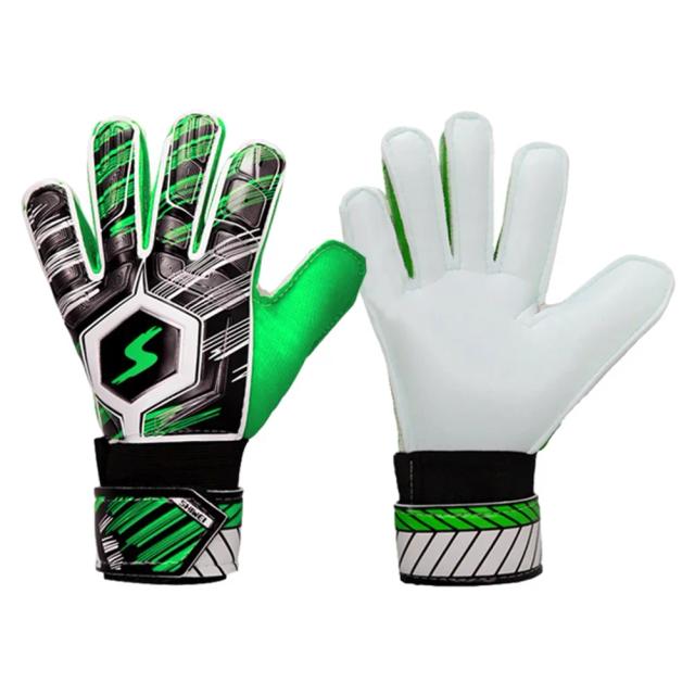 Luvas de Goleiro Profissionais Ajustáveis para Futebol: Ideal para Crianças, Jovens e Adultos com Proteção Fingersave