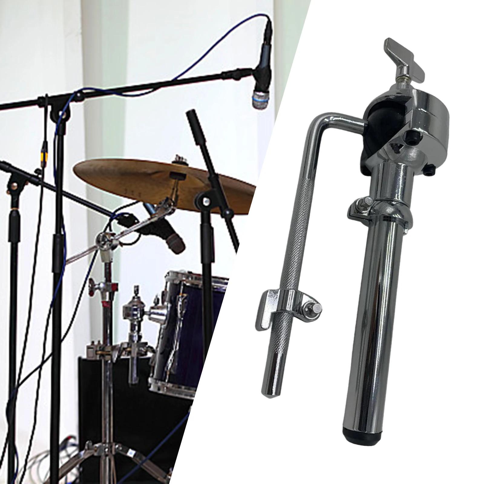 Heavy Duty Drum Stand Holder, acessório universal, braço de tambor curto, montagem para pratos Stand, Single Tom - Image 1