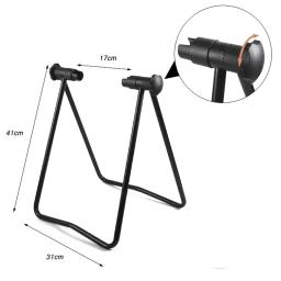 Suporte de Bicicleta Dobrável Vertical, Mountain Road Bike, Acessórios para Bicicleta, Suporte para Ajuste, Limpeza, Reparação, Triângulo, 1Pc - Image 2