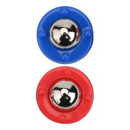 32 peças shuffleboard acessórios de jogo de curling de mesa discos para matraquilhos incluem 16 peças de reposição vermelhas e 16 azuis - Image 4