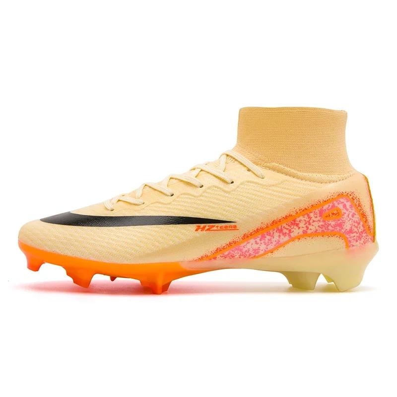 Tênis de treino de futebol masculino, chuteiras de qualidade superior, ultraleves, esporte ao ar livre, botas de futebol, futsal, FG, TF, antiderrapante, atacado - Image 1