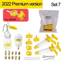 Ezmtb kit de sangramento de óleo para freio a disco hidráulico de bicicleta, ferramentas para sram, shimano, magura, abido, série mtb, ferramenta de reparo de freio de bicicleta de estrada - Image 5