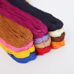Fio De Tricô Misturado De Seda De Gelo, Fio para Handmade Chapéus Cestas Artesanato, Artesanato e Material De Costura, 100m - Image 1