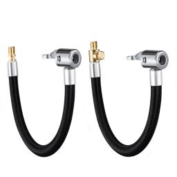 Pneu do carro inflator mangueira bomba de ar extensão tubo adaptador pode ser deflacionado mandril de ar bloqueio para motocicleta bicicleta pneu tubos infláveis - Image 5