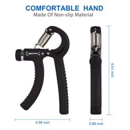 5-60kg ajustável pinça pesada fitness mão exercitador aperto treinamento de pulso aumento força primavera dedo pitada carpal expansor - Image 5