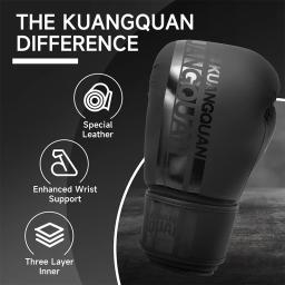 Luvas de Boxe Estilo Pro para Homens e Mulheres, Luvas de Treinamento, Sparring, Saco Pesado, Luvas de Treino, Luvas de Luta Muay Thai,Kickboxing - Image 2