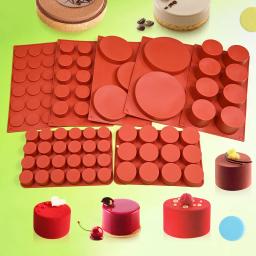 Molde De Silicone Em Forma De Cilindro, Molde De Sabão, Chocolate, Biscoito Coberto, DIY, Geléia, Pudim, Doces, Bolo de Cozinha, Panela - Image 1