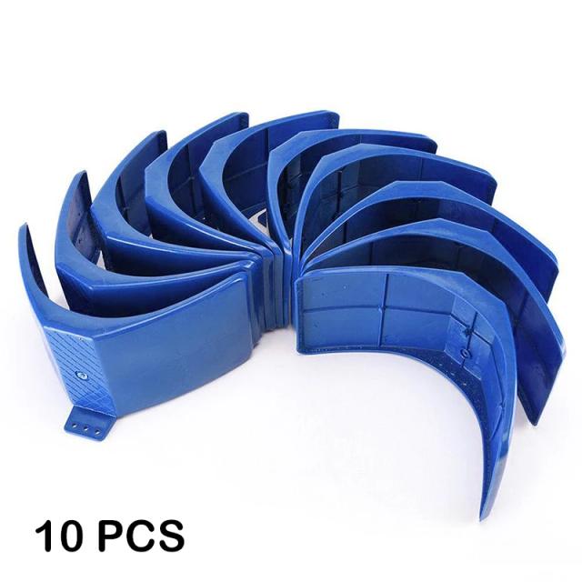 Conjunto de 1/5/10 Suportes para Pássaros em Azul - Ideal para Aves em Poleiro e Habitação