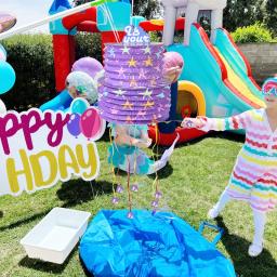 Lanterna de Papel Piñata Mexicana Caixa De Presente Para Crianças, Decoração De Festa De Aniversário, Jogo De Pinata Estrela, Brinquedos Infantis Engraçados, Fontes De Festa - Image 5