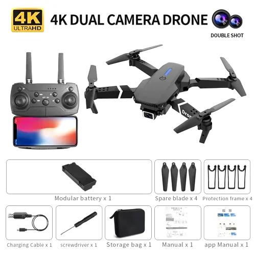 E88 Pro Drone 4K Wifi FPV com Câmera de Alta Definição