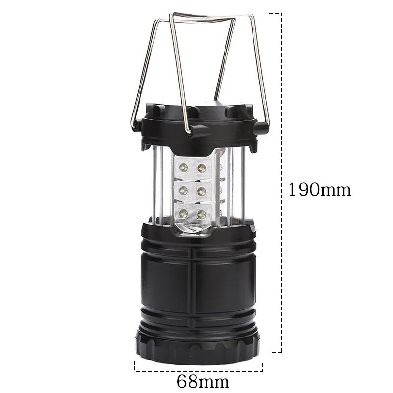 USB recarregável LED camping lâmpada, luz tenda ao ar livre, Cob dobrável, lanterna - Image 1