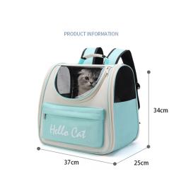 Sacos à prova de vento para animais de estimação, Mochila de viagem ao ar livre para gato, Saco de transporte de cães pequenos - Image 6