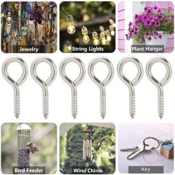 Aço inoxidável mini olho pinos, gancho roscado, ilhós, parafuso, para fazer jóias, acessórios diy - Image 5