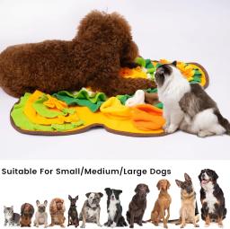 Sniff Mat para cães Multi-Funcional Dog Feeding Mat Tédio Busters para cães com pupsicles Dog Games and Treat Dispenser - Image 4