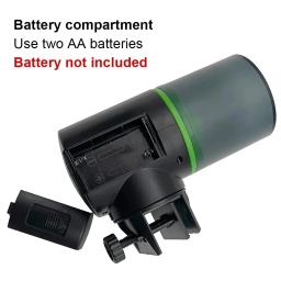 Alimentador de alimentação automático inteligente ajustável, LCD indica, tanque de peixes automático temporizador, alimentador automático, acessórios para aquário - Image 2