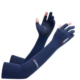 Luvas de manga longa anti-UV para homens e mulheres, manga de braço respirável, esporte ciclismo, luva fria, verão - Image 5