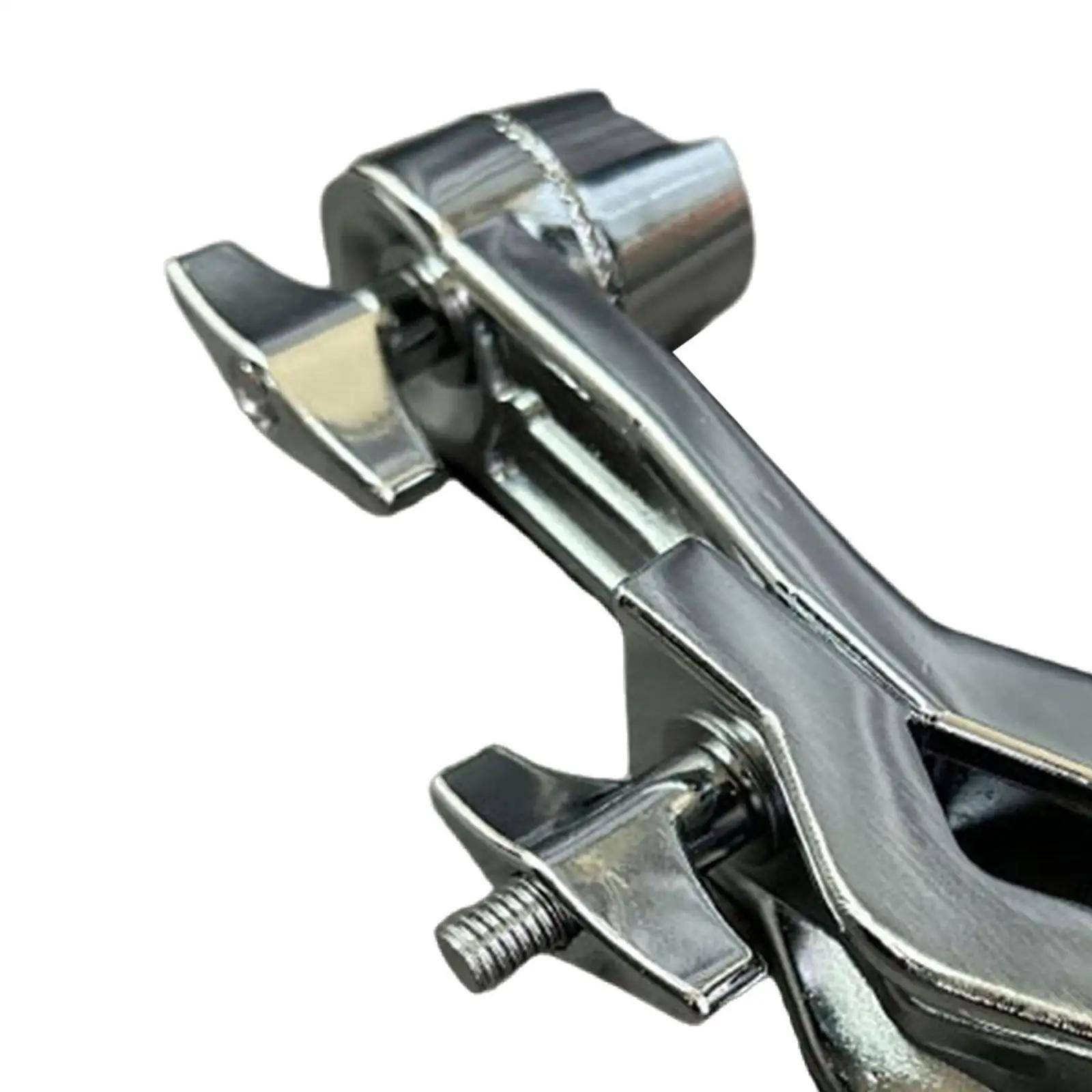 Multi braçadeira címbalo suporte braçadeira tambor extensão clipe de percussão címbalo braço fixação braçadeira tambor acessórios botão metal - Image 1