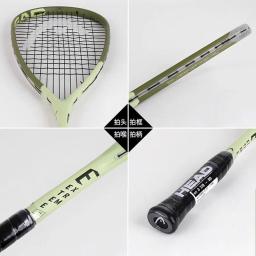 Head Squash Full Carbon Fiber Racket, Iniciante Avançado, Homens e Mulheres, Velocidade EXTREMA, Único - Image 4