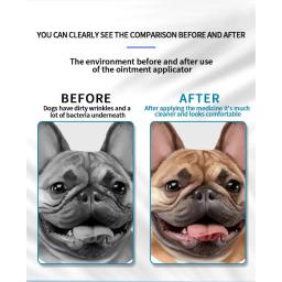 Aplicador multifuncional pomada de silicone para pet, fácil de usar, limpeza dos olhos e beleza, 1 pc - Image 4